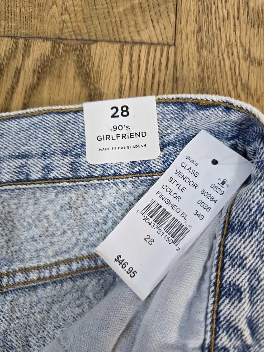 PacSun Light Wash High-Rise Denim Jean Shorts - Picture 2 of 11